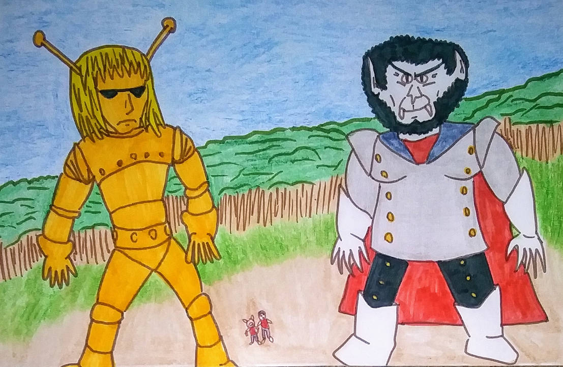 Goldar and Rodak by DexStewart13 on DeviantArt