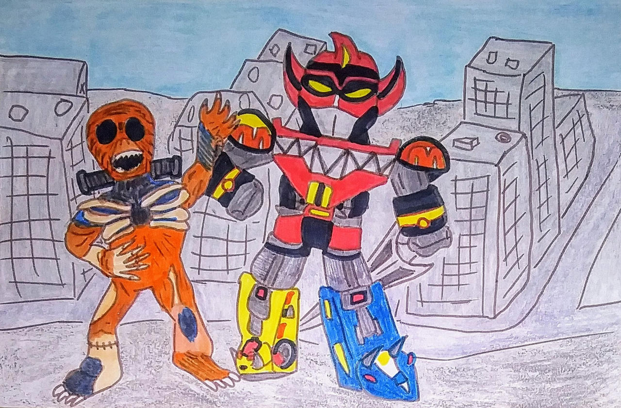 Mutitus VS Megazord by DexStewart13 on DeviantArt