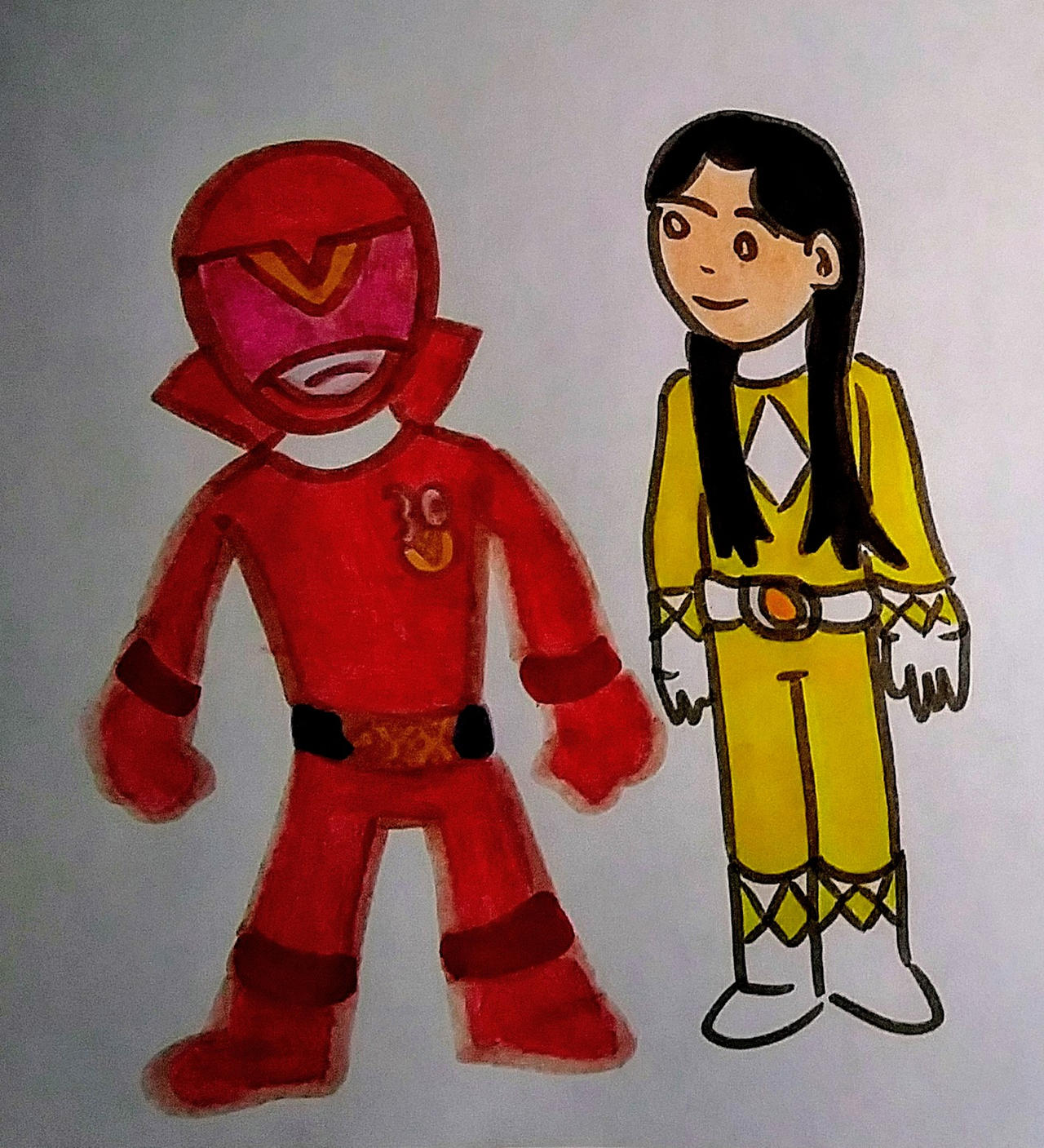 Combo Rangers Deviantart 30th Anniversary Rangers by DexStewart13 on DeviantArt
