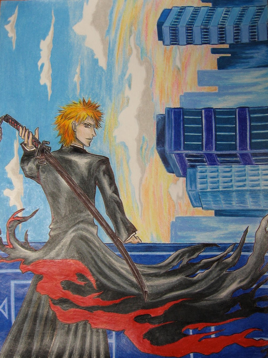 Ichigo's Inner World by singlet on DeviantArt