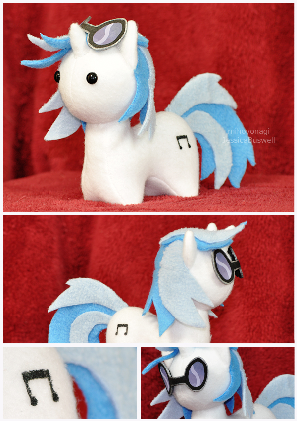 Commission - MLP - Itsy-Pony Vinyl Scratch - Deets