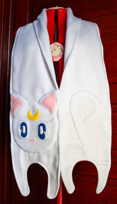 Commission - Sailor Moon, Artemis Scarf