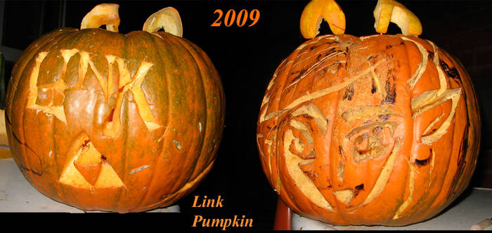 Neko WW Link Zelda pumpkin