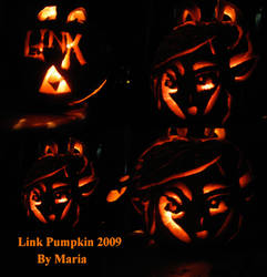 Neko WW Link Zelda pumpkin 2