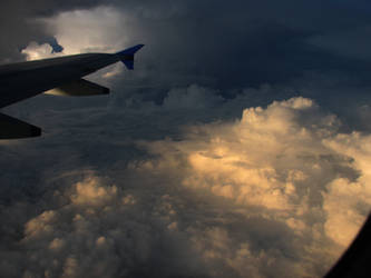 Cloudscape from plane
