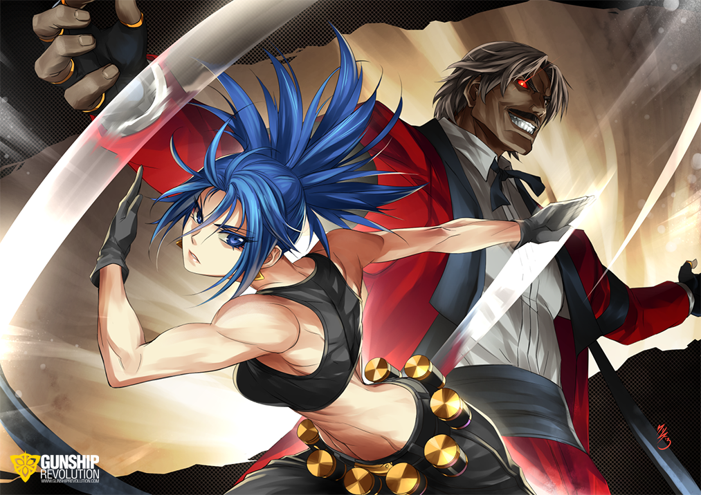 Leona and Rugal