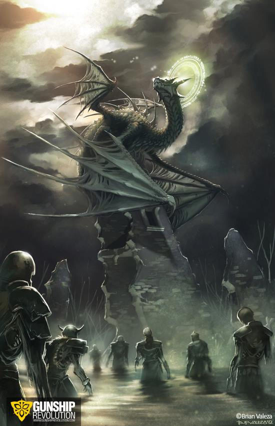 Draconic Necromancer by GunshipRevolution on DeviantArt