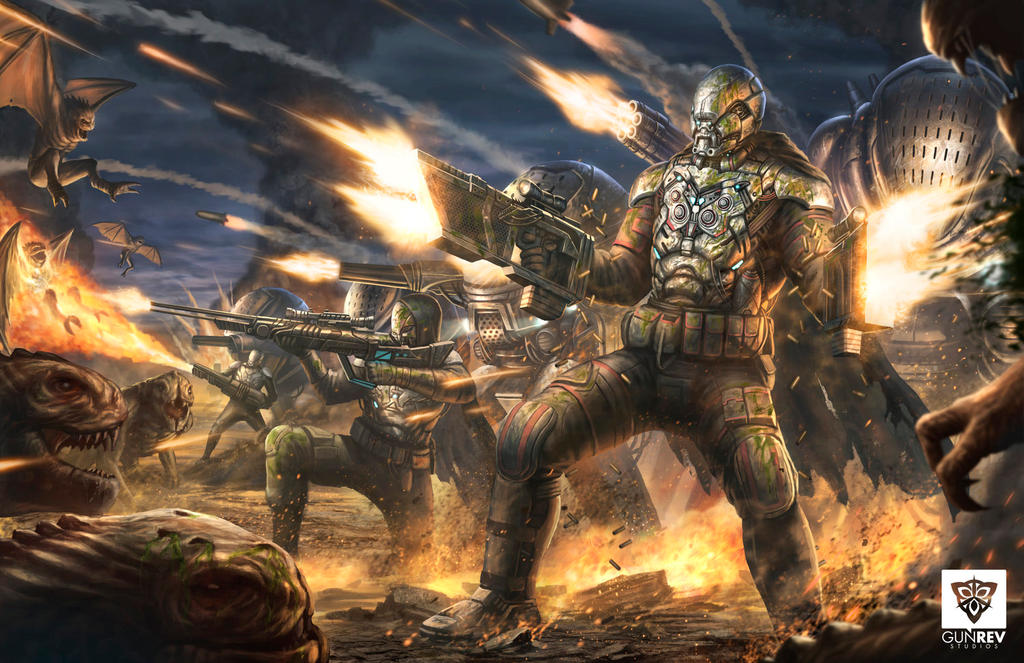 Firefight by GunshipRevolution