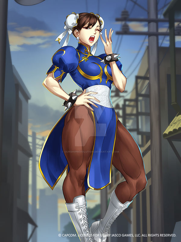 Chun Li By Gunshiprevolution On Deviantart 