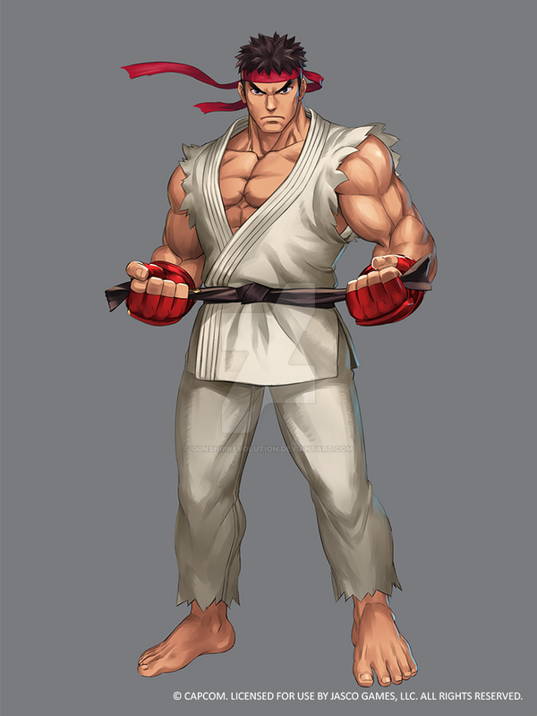 Ryu by GunshipRevolution on DeviantArt
