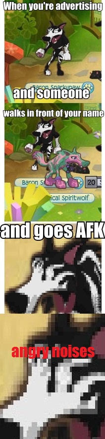 Animal Jam Meme - Angry Noises