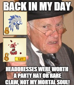 Back in my day...