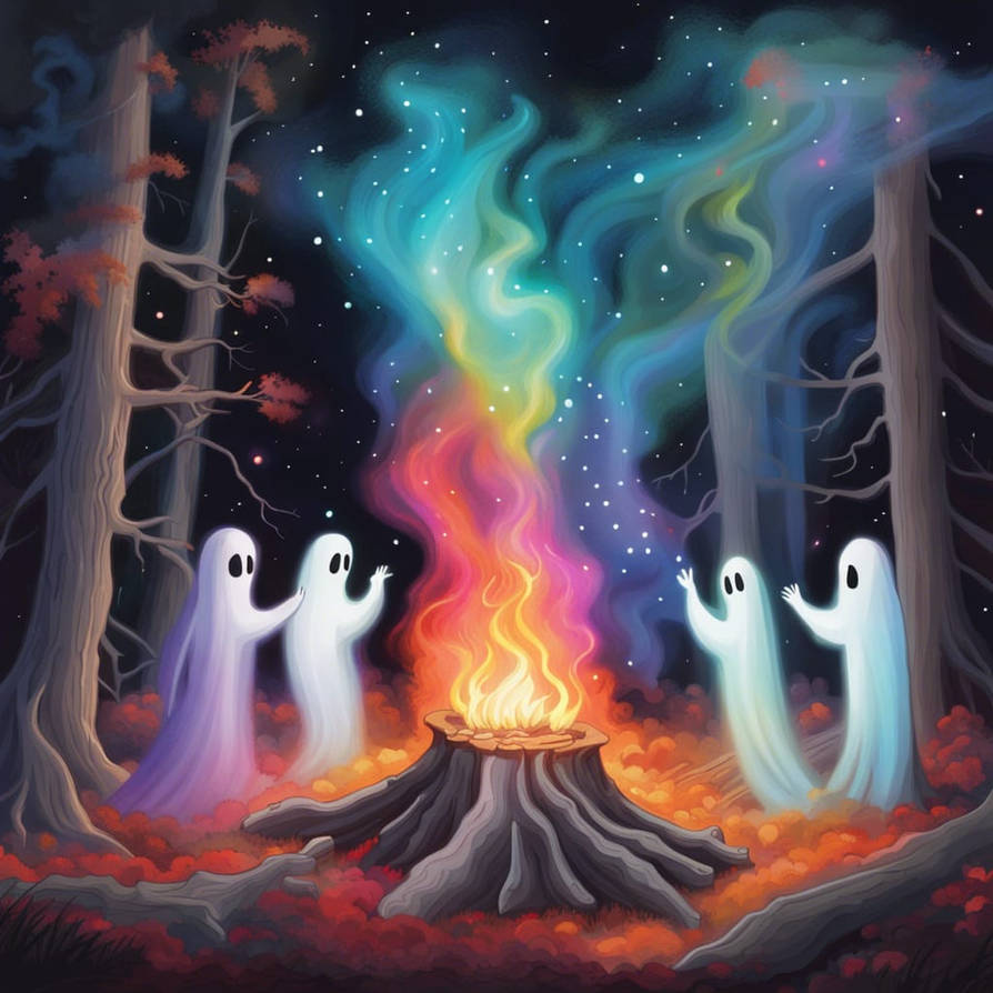 ghost summon a night by moonraavi on DeviantArt