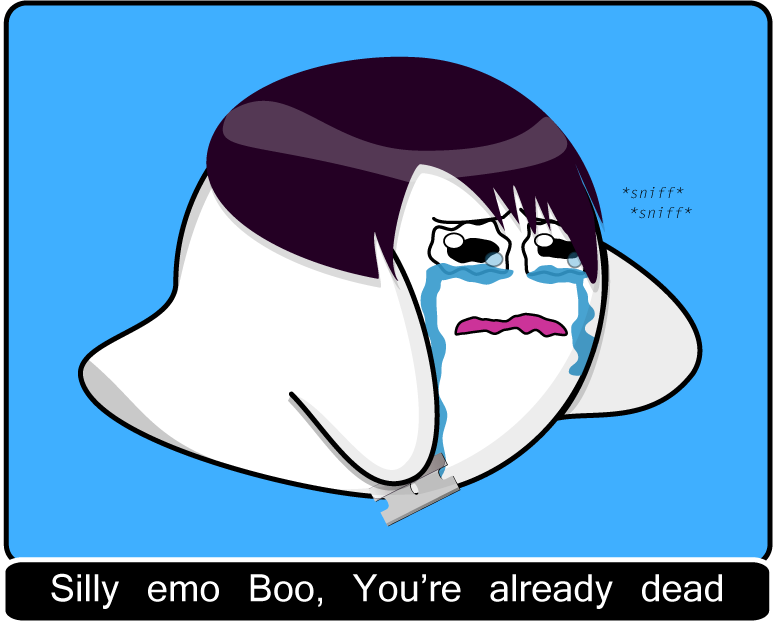 Poor Boo Boo Poor Emo Boo by ripter001 on DeviantArt