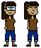 Belinda and Emily Sprites