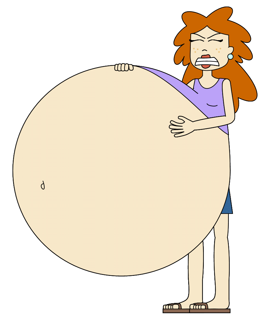 Annie S Big Belly Sickness By Angrysignsreal On Deviantart