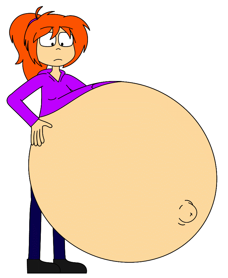 Belly inflation women