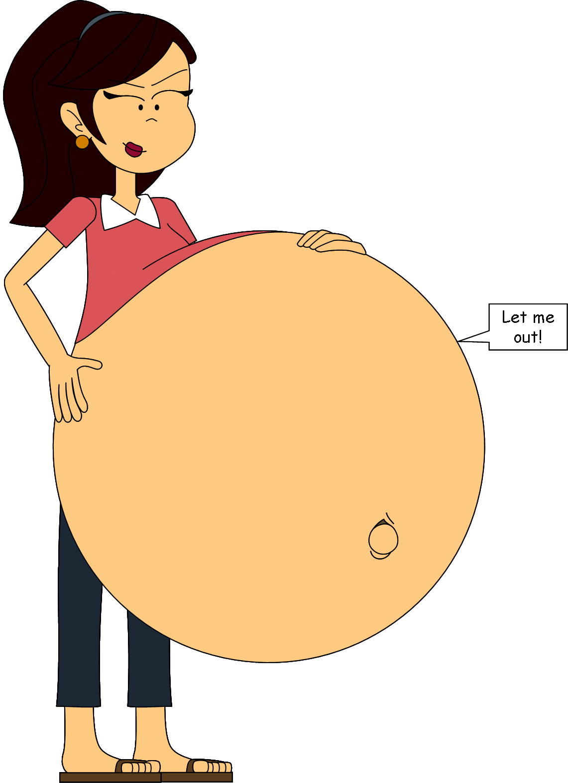 Jennifer Provan ate someone by AngrySignsReal on DeviantArt