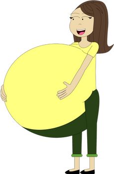 Leah's still pregnant