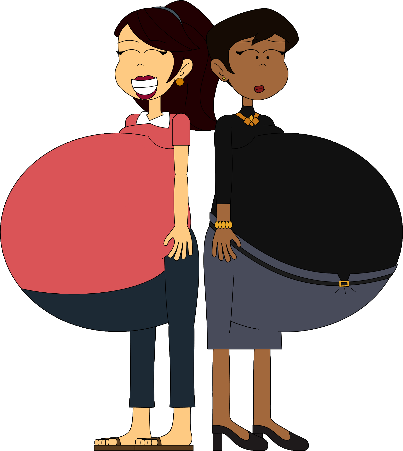 Jennifer and Prof. Grace Granville by AngrySignsReal on DeviantArt