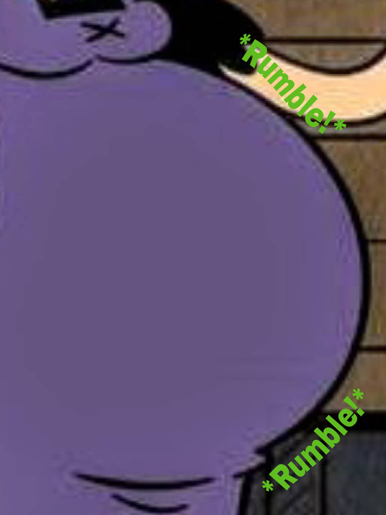 Elvira Willow's stomach growling by AngrySignsReal on DeviantArt