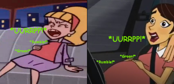 Mary Berry and Jennifer Provan burp by AngrySignsReal on DeviantArt