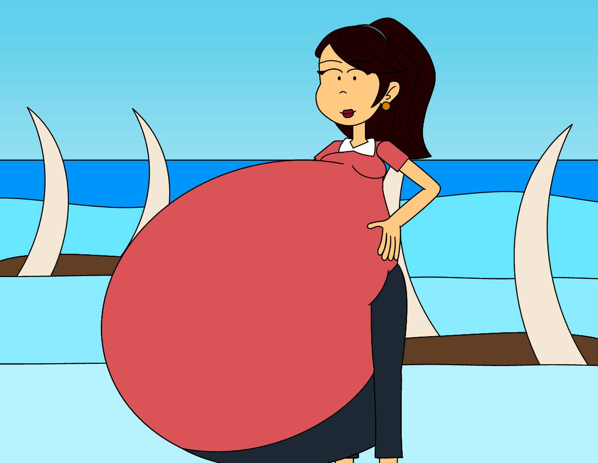 Jennifer Provan on Frozen Island by AngrySignsReal on DeviantArt