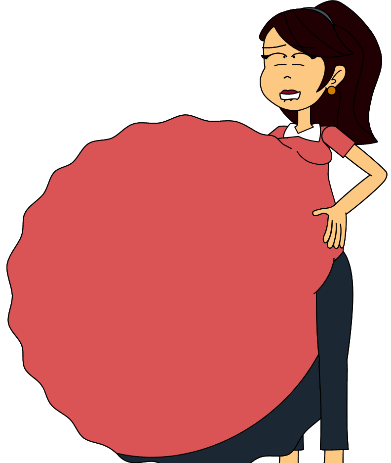 Jennifer Provan - stomach rumbles (pleased) by AngrySignsReal on DeviantArt