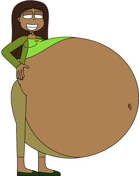 Olivia Trabelsi - exposed belly