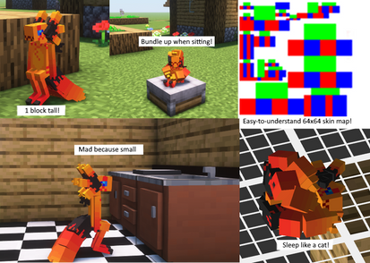 Minecraft Player Customization Mod Explore the Best Custom_player_models Art | DeviantArt