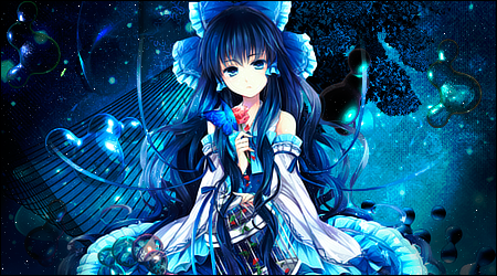 anime blue by mariocent on DeviantArt