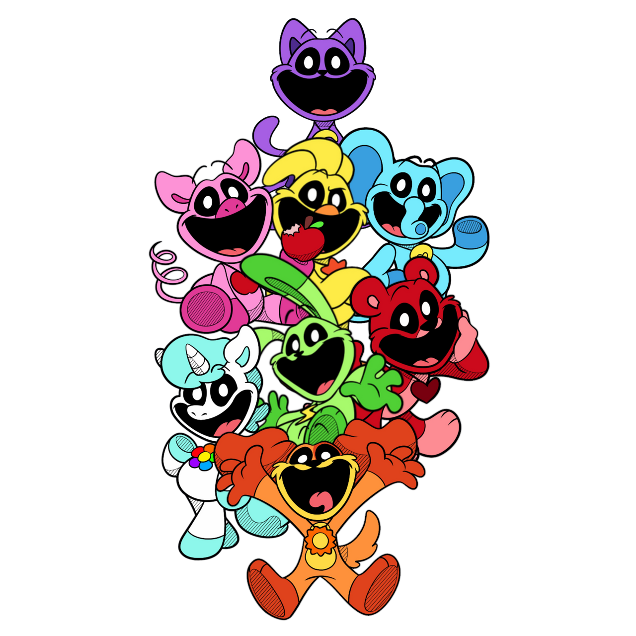 Smiling Critters Renders Smiling Critters by youanimatorfanpaper on DeviantArt