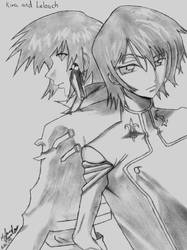 Kira and Lelouch fanart