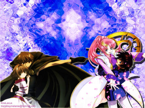 Sakura, Syaoran, Kira, Lacus