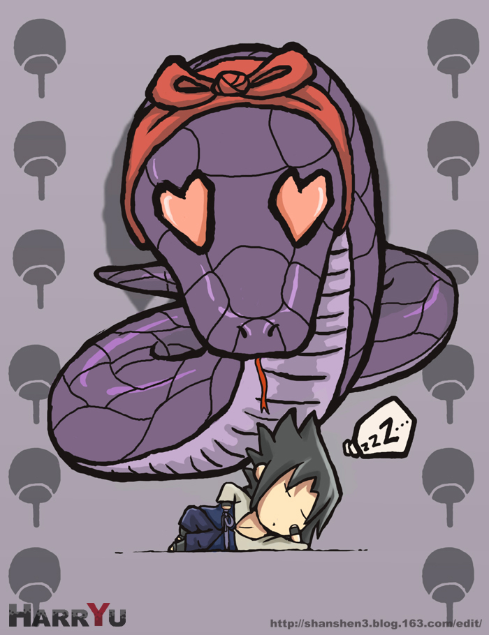 sasuke and snake