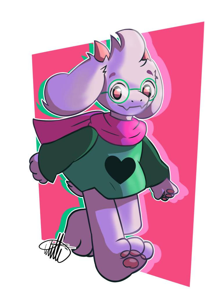 Ralsei by Willineitor987 on DeviantArt