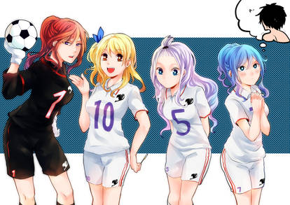 Fairy Tail Women in USA FIFA 2014 Uniforms