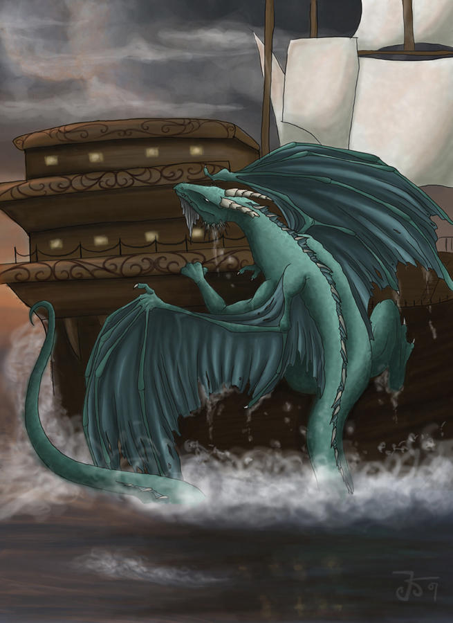 Water Dragon by Gwindirth on DeviantArt