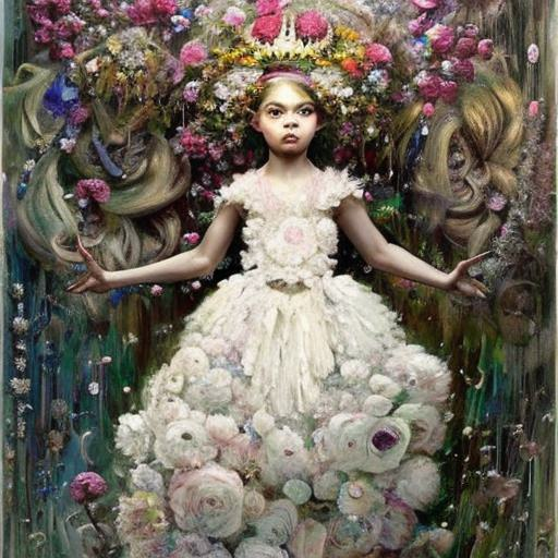 Deviantart Leadflower The Flower Girl by DeviantDragonQueen on DeviantArt