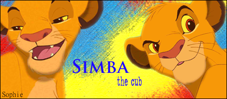 Simba Signature by SophieTheVampire on DeviantArt