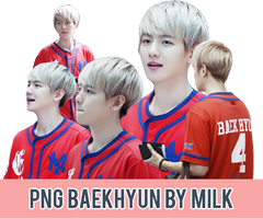 PNG Pack Baekhyun by Milk