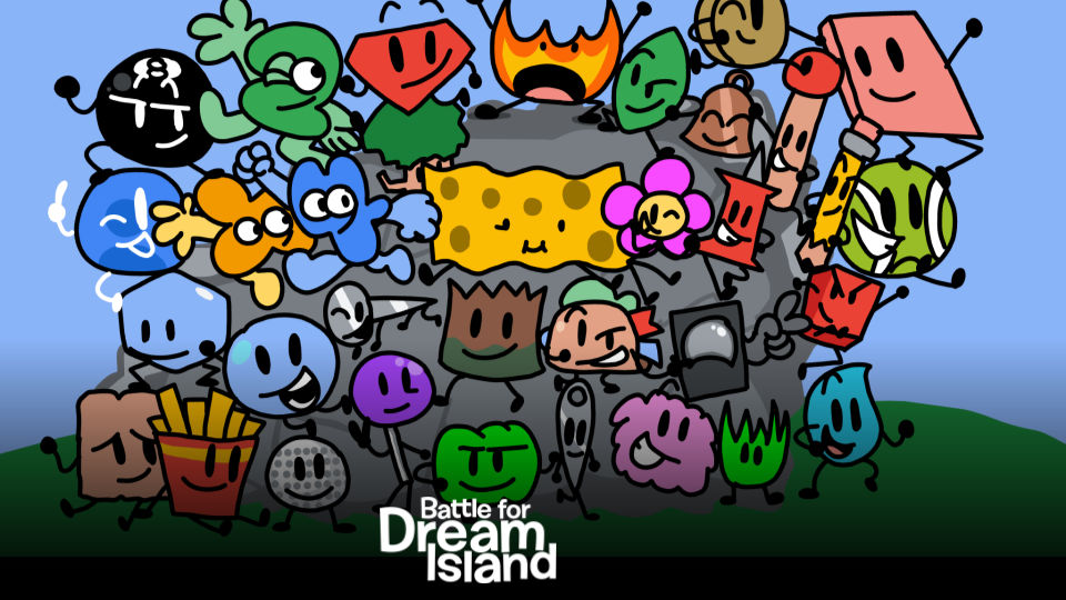 Battle For Dream Island Poster by Fnfcat1111 on DeviantArt