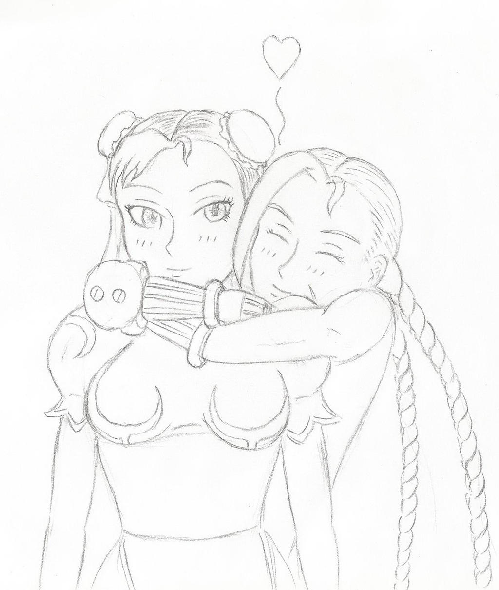 Hugging Chun