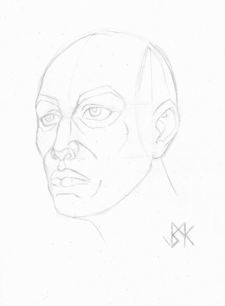 Head proportions exercise by JB4C on DeviantArt