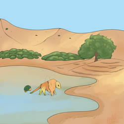 Namib Oasis - 5th Anniversary Prompt 7