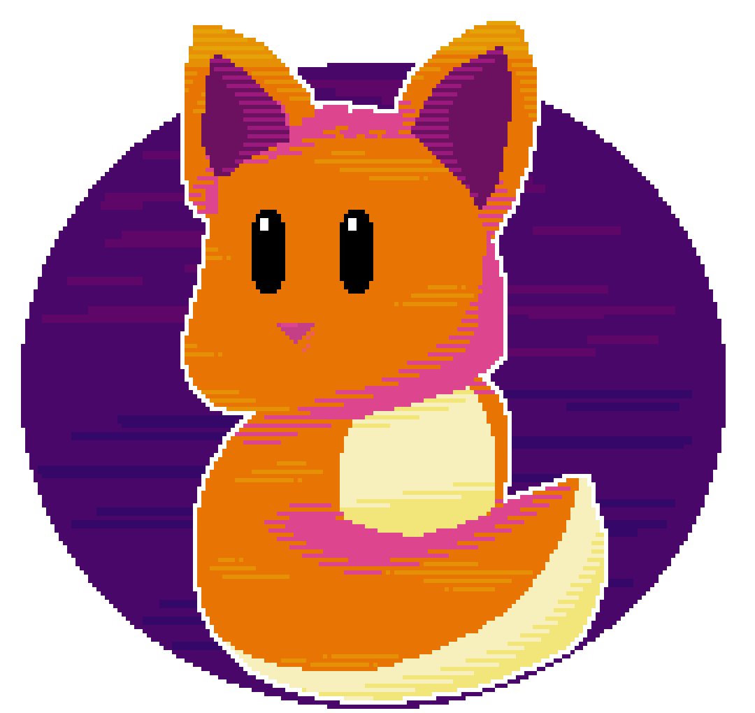 Pixel Art Fox / Fox' Coasters