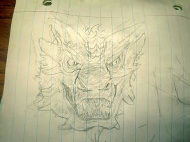 Really old Smaug sketch