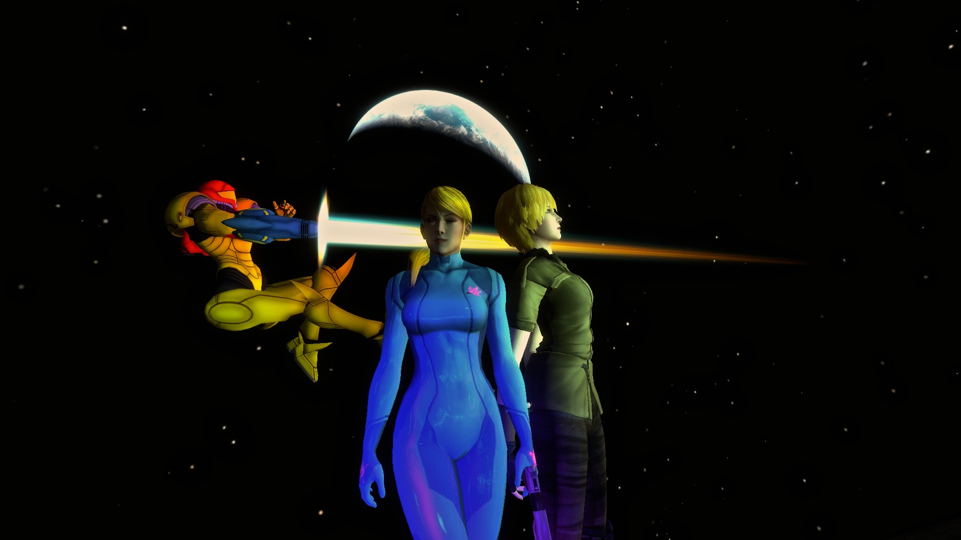 The Samus Three (Alt. 1)