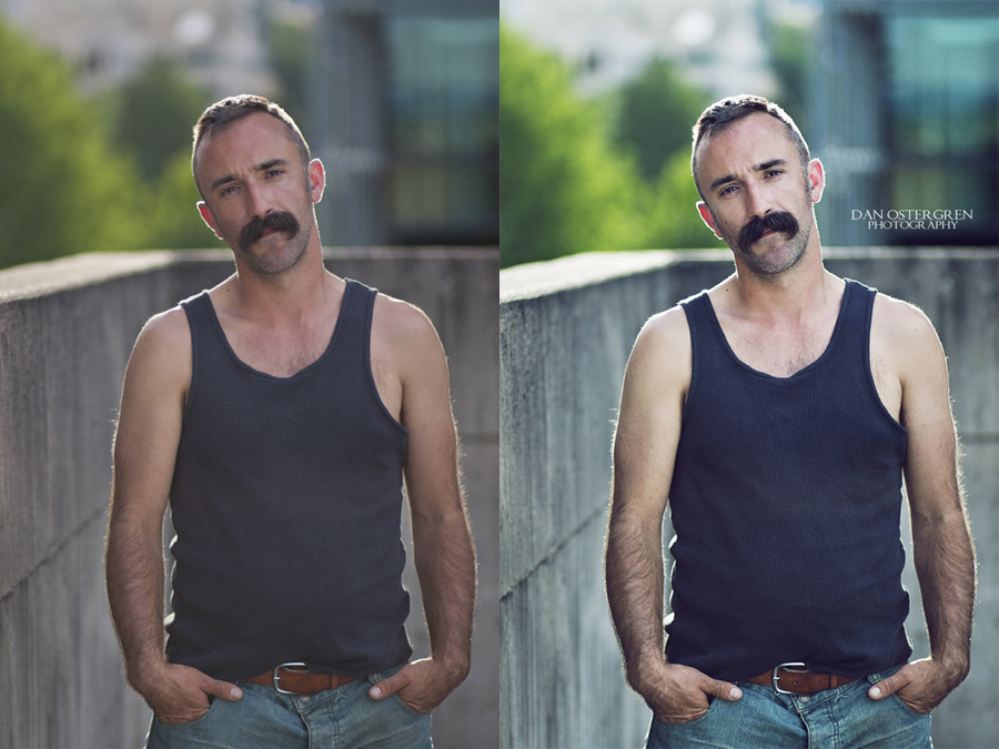 Jason- Before and After Retouching