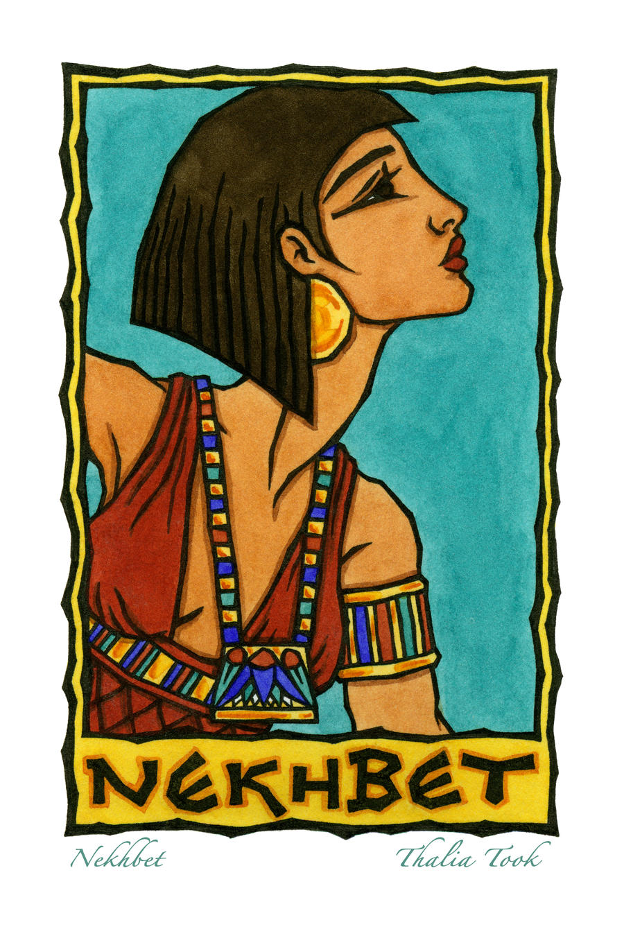 Nekhbet By ThaliaTook On DeviantArt nekhbet-by-thaliatook-on-deviantart